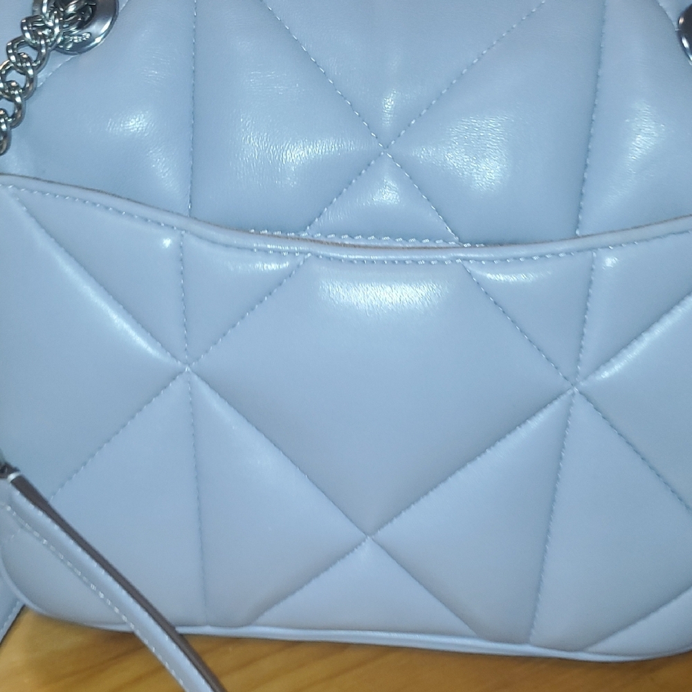 Coach Light Purple Quilted Crossbody Bag - Picture 6 of 10